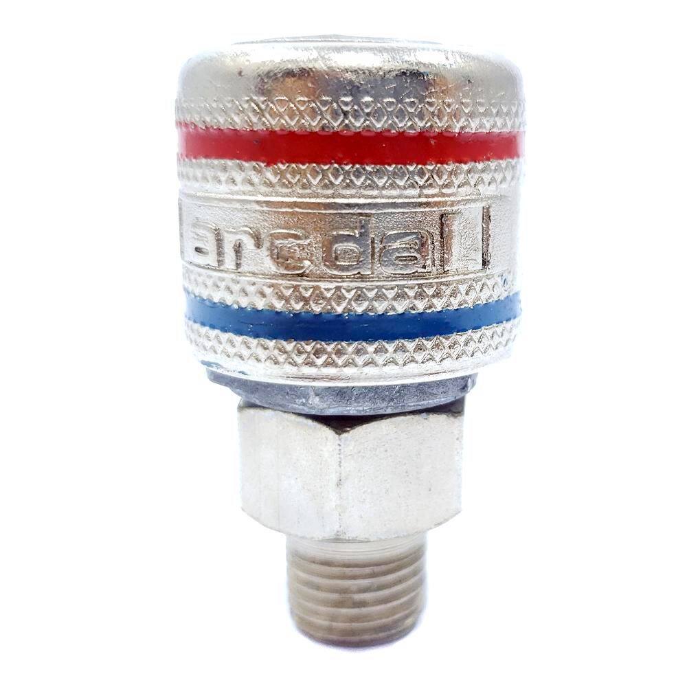 Engate Rápido Rosca Macho 1/4" - Arcdal ARC-ER-767-M-1/4