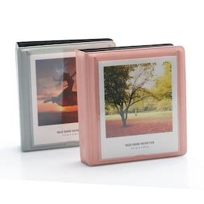 Álbum de fotos EKEDAC, pacote com 2 unidades para câmera instantânea Polaroid