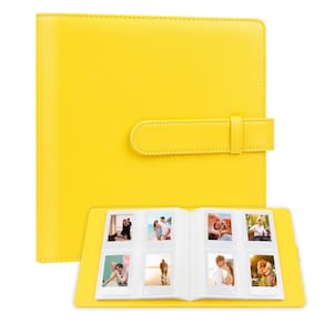 Álbum de fotos Rekeen para Fujifilm Instax Mini Camera Yellow