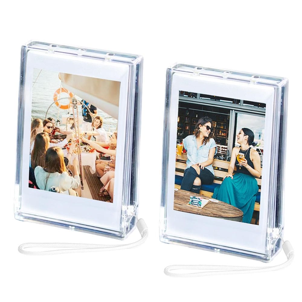 Estojo de armazenamento com porta-fotos Rieibi para Fujifilm Instax Mini