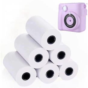 Rolos de papel de impressão WEEFUN Instant Print Camera Kids 5 Rolls