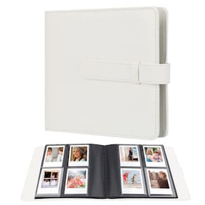 Álbum de fotos Ruibytree para câmera Polaroid Go (branco)