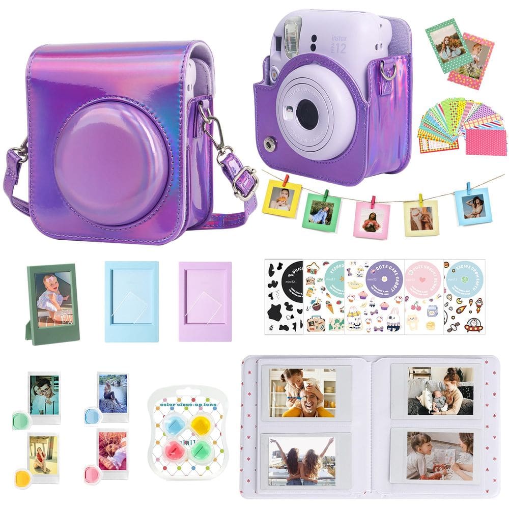 Kit de acessórios WOGOZAN para câmera Fujifilm Instax Mini 12
