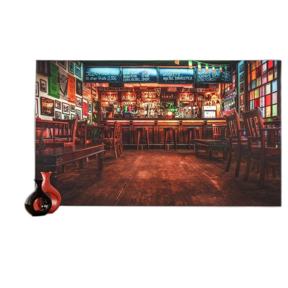 Papel De Parede 3D Alimentos Bar Adega Bebidas 3,5M Al543