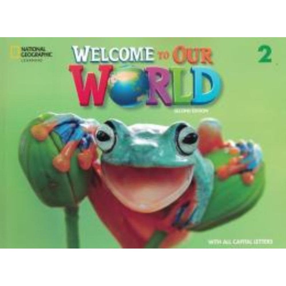 Welcome To Our World 2 Sb With Olp All Caps - American - 2Nd Ed