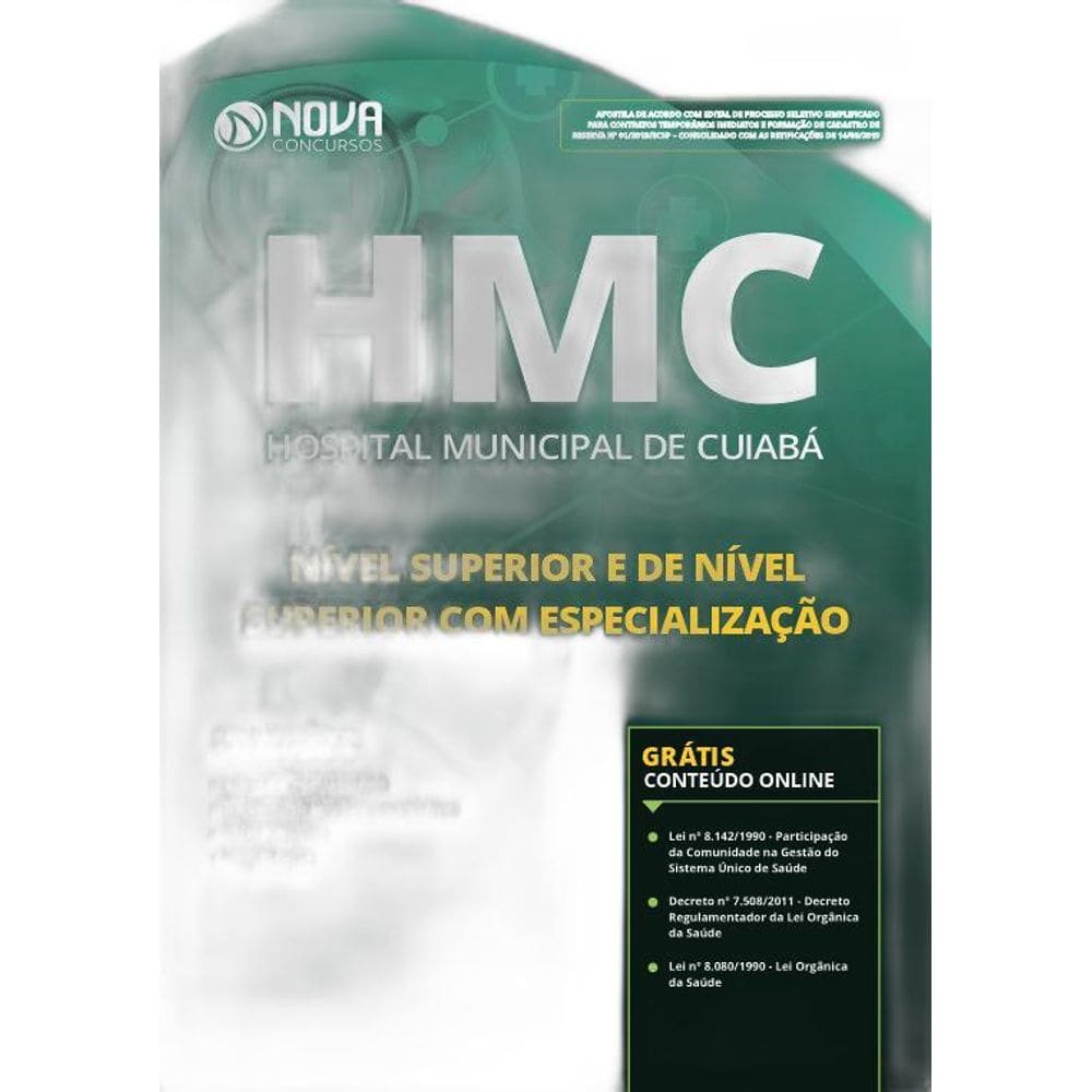 Apostila HCM 2019  Nível Superior com Especialização