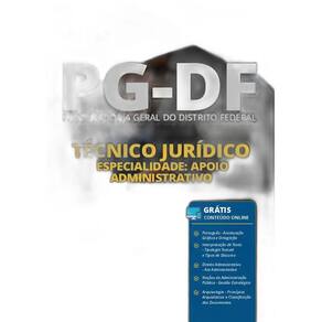 Apostila Pg Df - Técnico Jurídico: Apoio Administrativo