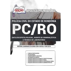 Apostila Pc Ro Datiloscopista Policial Agente Criminalística