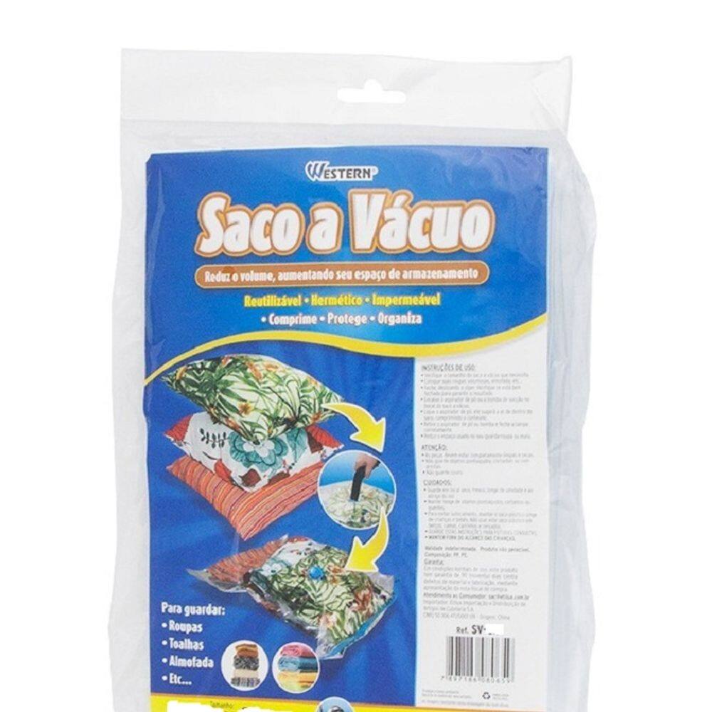 Embalagem Saco a Vácuo 70c X 100cm SV-03 Western