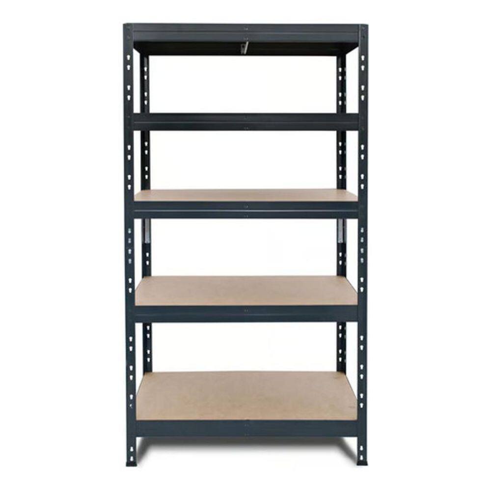 Estante De Aco E Madeira 5 Prateleiras 176X90X40Cm Fixser