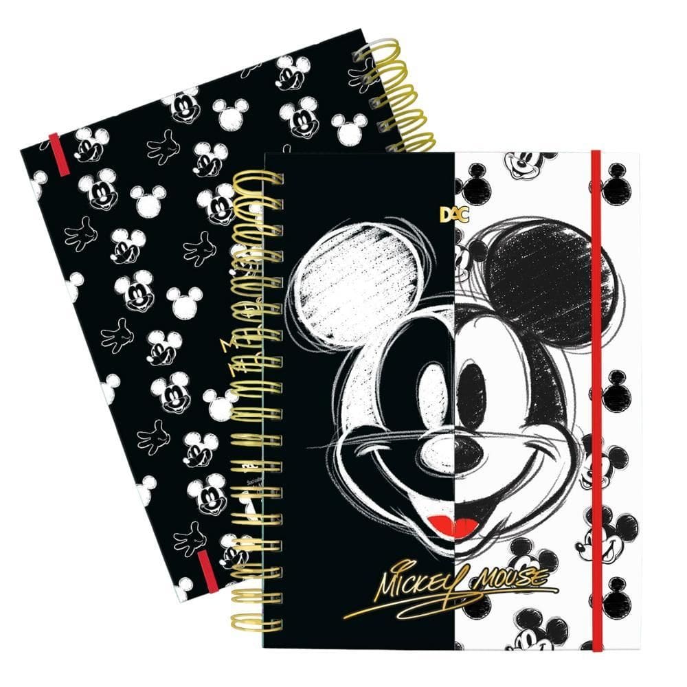 Caderno Smart Universitário Dac Mickey Espiral 80Fls