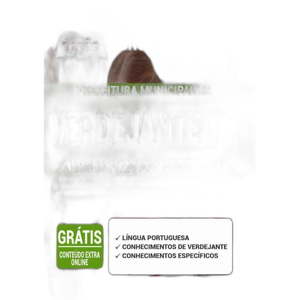 Apostila Prefeitura Verdejante Pe - Auxiliar De Professor