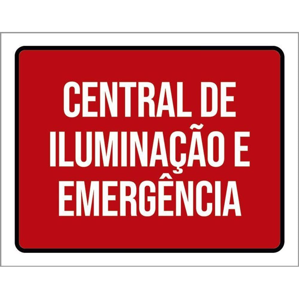 Kit 3 Placas Central De Iluminação E Emergência