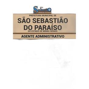 Apostila São Sebastião Do Paraíso - Agente Administrativo I