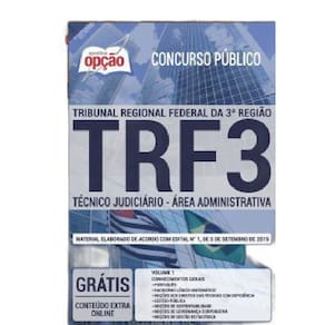 Apostila TRF 3 SP MS Técnico Judiciário Área Administrativa