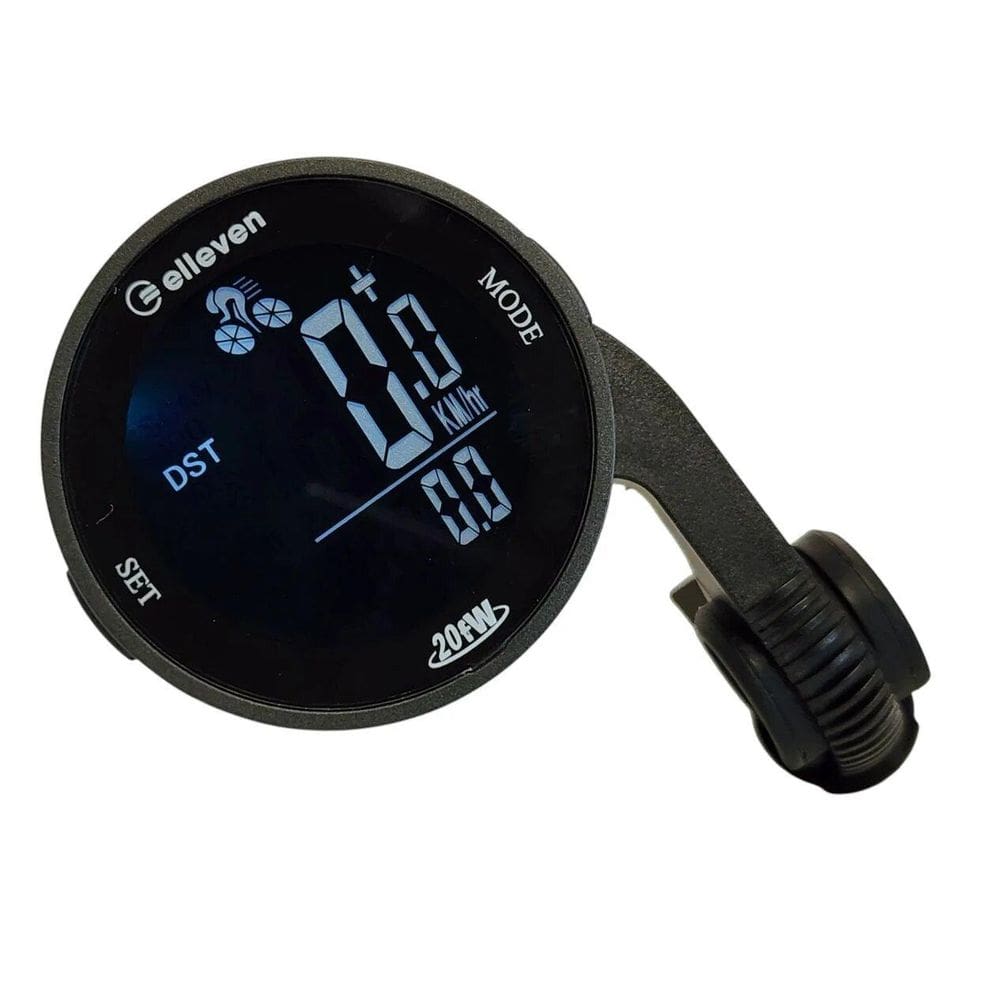 Ciclocomputador Bike 20 Funções Sem Fio Com Tela Lcd Redondo