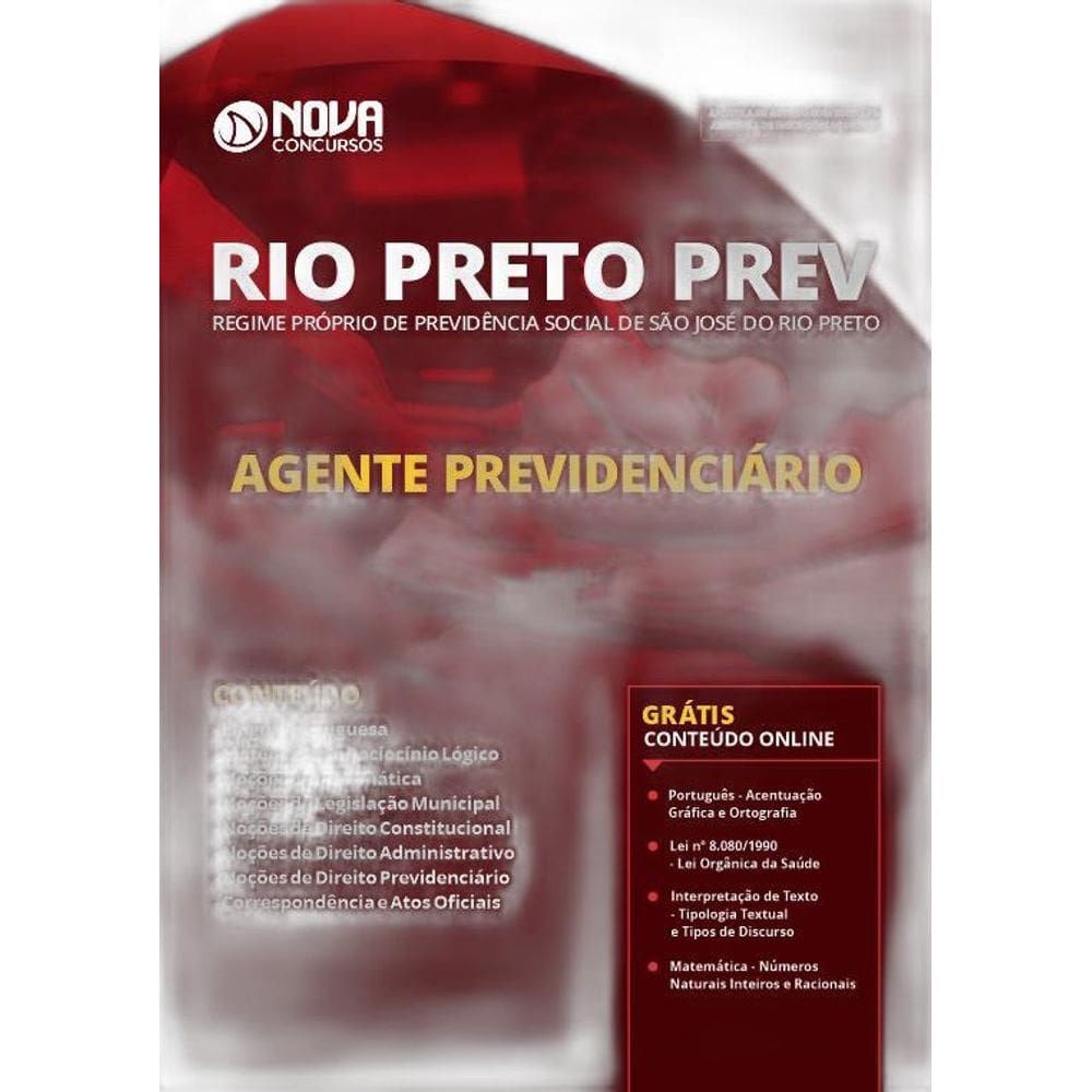 Apostila Riopretoprev Sp - Agente Previdenciário