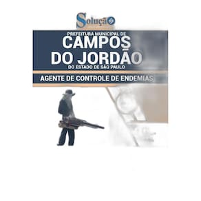 Apostila Campos Do Jordão Sp - Agente Controle De Endemias