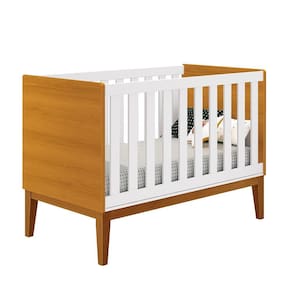 Berço Mini Cama Classic com Pés Amadeirado - Reller Móveis
