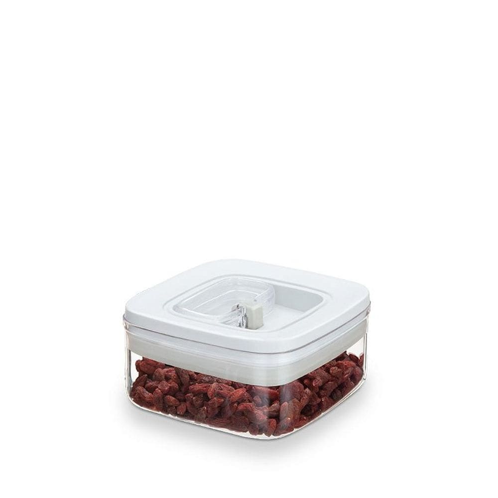 Pote Hermetico Quadrado Pequeno 425Ml BRANCO