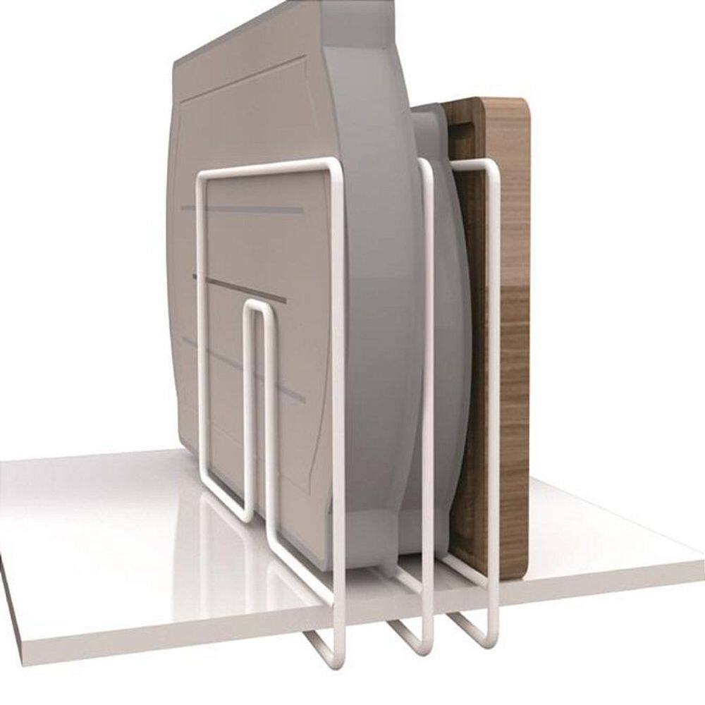 Separador De Prateleiras E Fôrmas 25X8X20,5Cm Branco