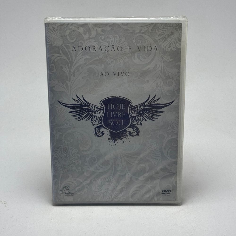 Dvd Hoje Livre Sou - Adoração e Vida 2008