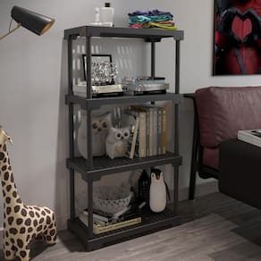 Estante Eco Multiuso Organizador 4 Prateleiras Modulares 127cm