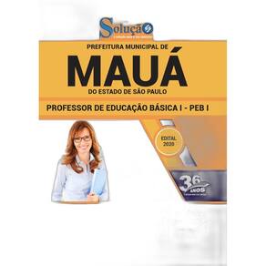 Apostila Professor PEB 1 de Mauá SP - Educação Básica