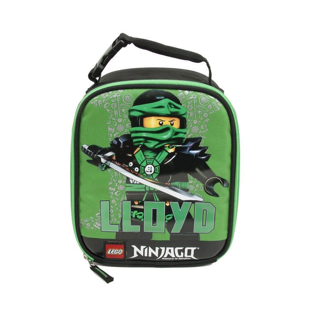Lancheira LEGO NINJAGO isolada macia e reutilizável para crianças