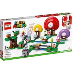 Conjunto de expansão LEGO Super Mario 71368 Toad`s Treasure Hunt