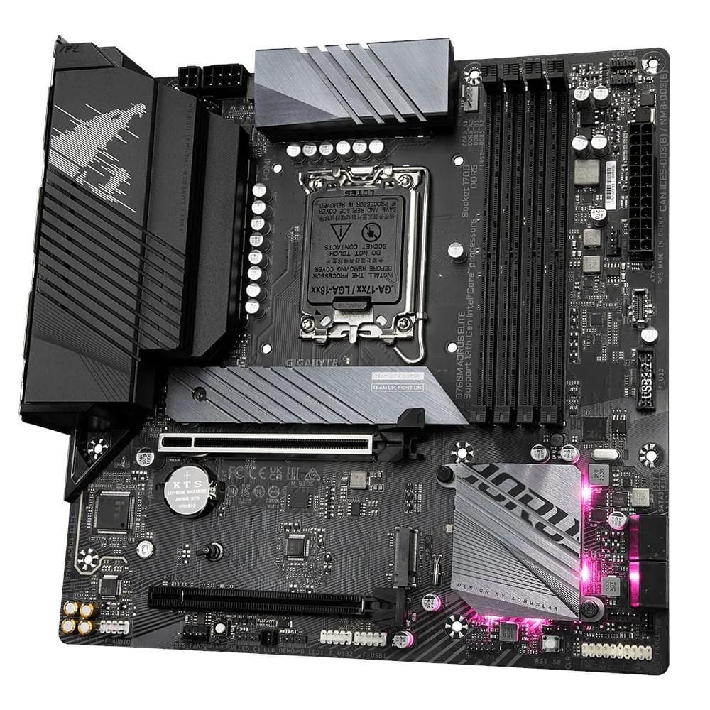 Placa Mãe LGA1700 Gigabyte B760M Aorus Elite DDR5  GIGABYTE