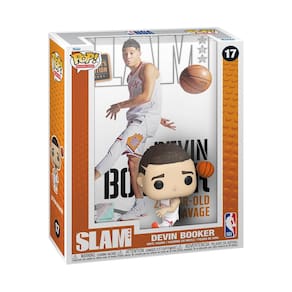 Boneco colecionável Funko Pop! Devin Booker, revista NBA SLAM