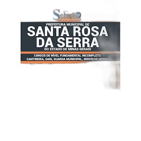 Apostila Santa Rosa Da Serra Mg Nível Fundamental Incompleto