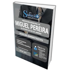 Apostila Miguel Pereira Rj - Auxiliar Administrativo
