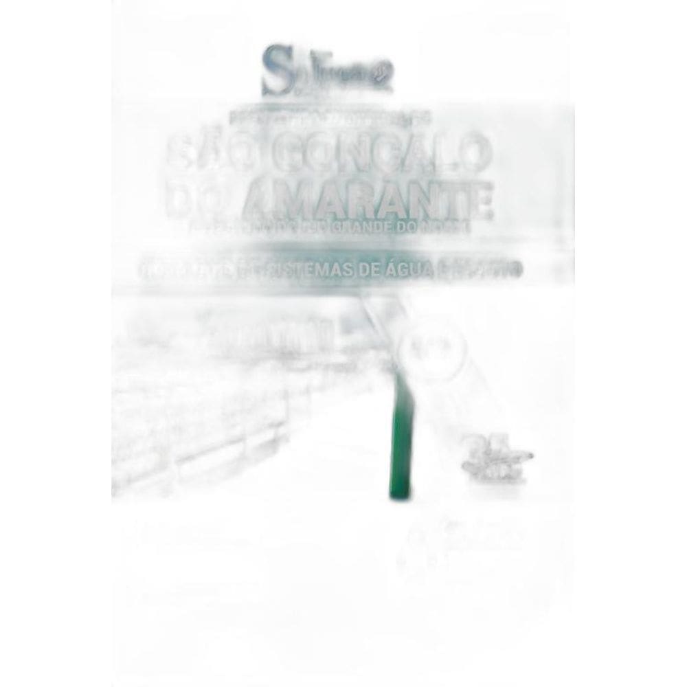 Apostila São Gonçalo Do Amarante - Sistemas De Água E Esgoto