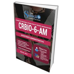 Apostila Concurso Crbio 06 Am - Assistente Administrativo