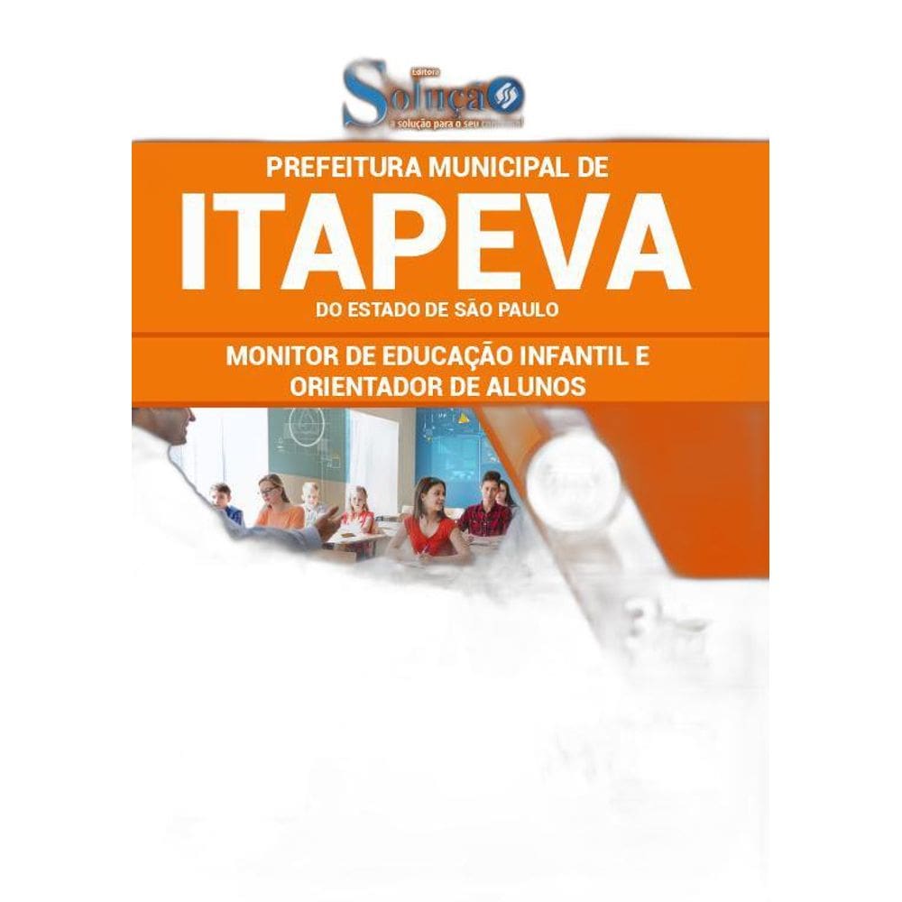 Apostila Itapeva Sp 2019 Monitor E Orientador De Alunos