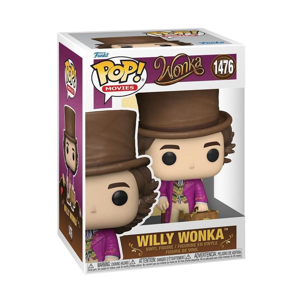 Funko Pop! Filmes: Wonka - Figura Wonka de 12,5 cm de altura