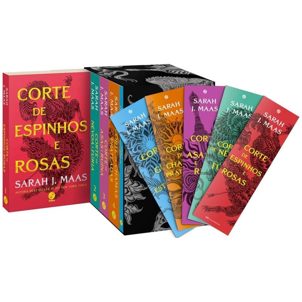 Box Corte de espinhos e rosas (Novas capas)