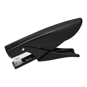 Alicate portátil Stapler Amazon Basics, capacidade para 25 folhas, preto