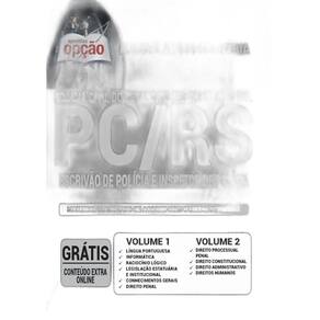 Apostila Concurso Pc Rs - Escrivão E Inspetor De Polícia