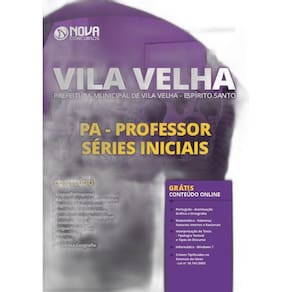 Apostila Concurso Vila Velha Es Professor Séries Iniciais