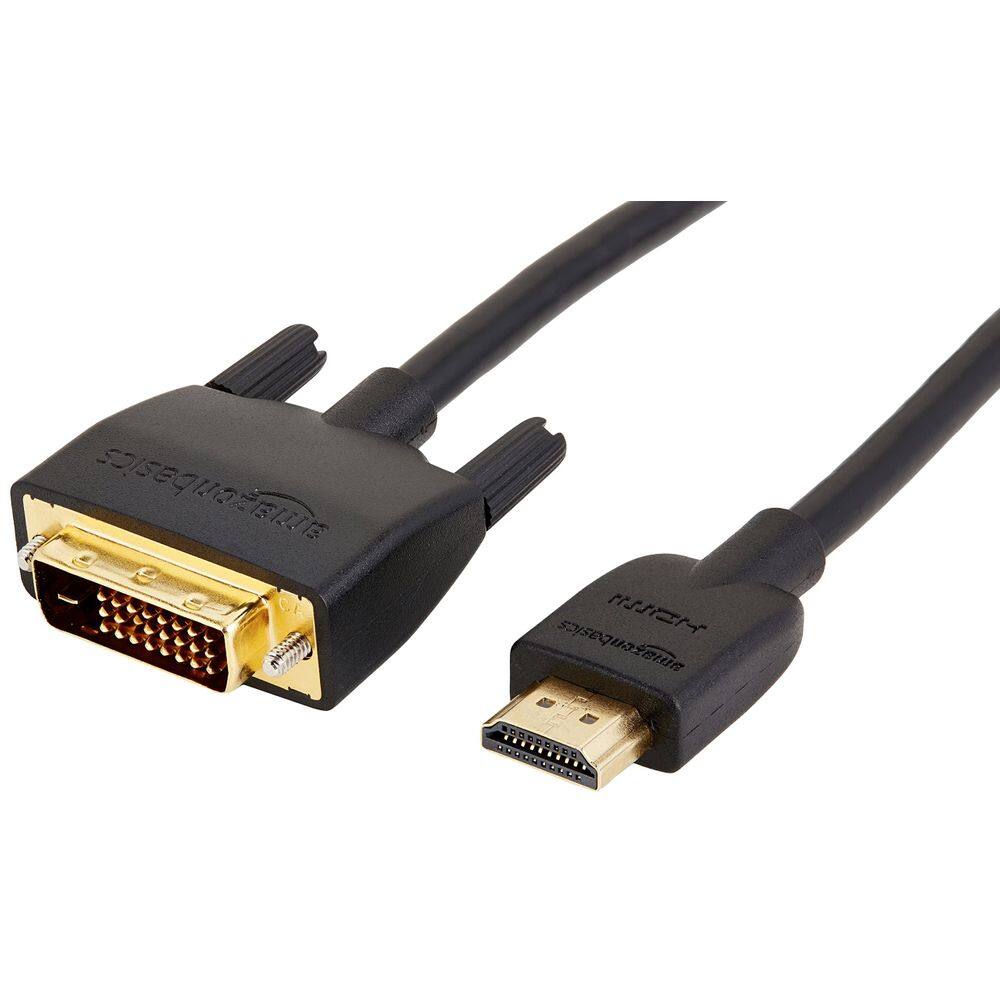 Cabo adaptador Amazon Basics HDMI-A para DVI (macho) 0,9 m 10-Pac