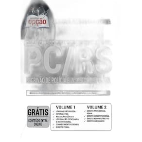 Apostila Concurso Pc Rs - Escrivão E Inspetor De Polícia