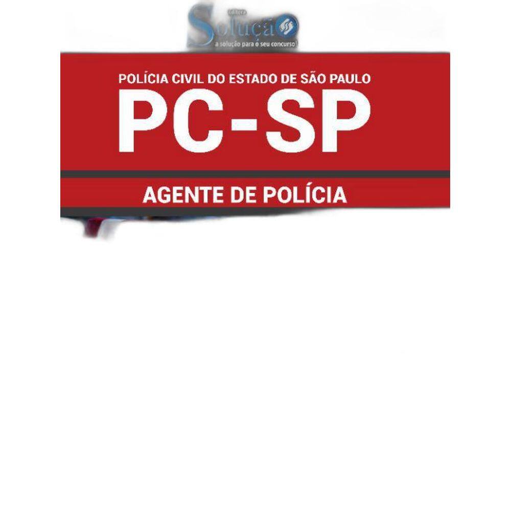 Apostila Concurso Pc Sp - Agente De Polícia - Polícia Civil