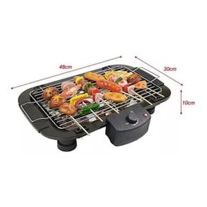 Churrasqueira Elétrica Grill S/Fumaça 1.500W Portátil 110V