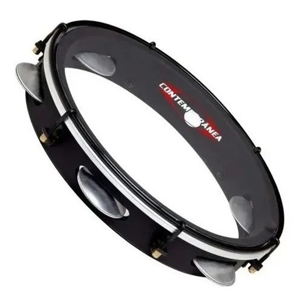 Pandeiro Contemporanea Md 10`` Nylon Transparente Light Ny 82Lbk