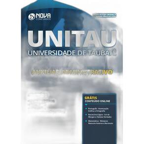 Apostila Unitau Sp - Auxiliar Administrativo
