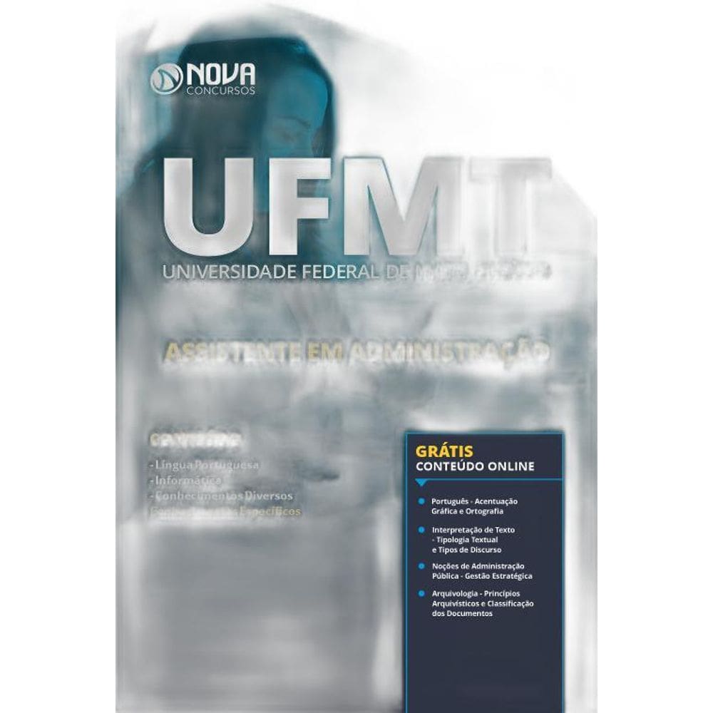 Apostila Universidade Federal Ufmt Assistente Administração