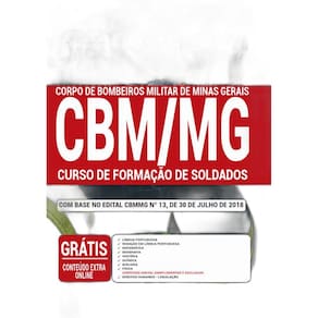 Apostila Concurso Cbm Mg Soldado Do Corpo Bombeiros Militar